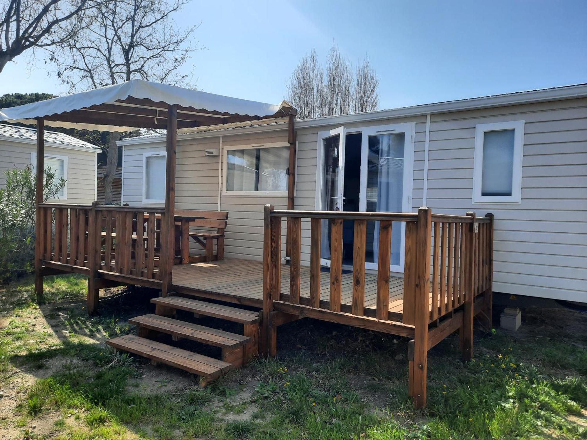 Mobilhome Clim La Falaise 4 Etoiles Narbonne Exteriér fotografie